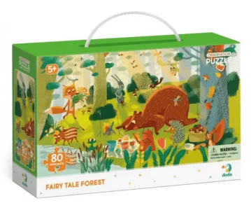 Obrázek k produktu Puzzle s hledáním obrázků Pohádkový les 80 dílků
