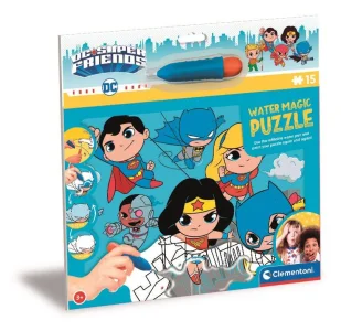 Obrázek k produktu Puzzle s malováním vodou Water Magic: DC Super Friends 15 dílků