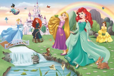 Obrázek k produktu Puzzle Seznamte se s Disney princeznami 60 dílků