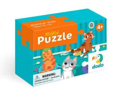 Obrázek k produktu Puzzle Bláznivé kočky 35 dílků