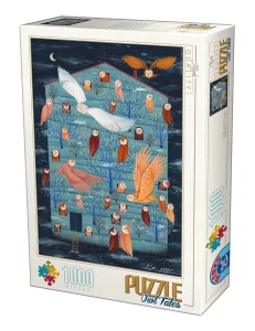 Obrázek k produktu Puzzle Soví dům 1000 dílků