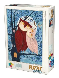 Obrázek k produktu Puzzle Soví pár 1000 dílků