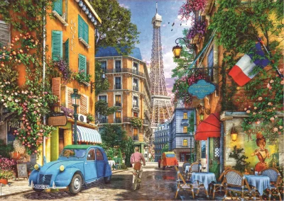 Obrázek k produktu Puzzle Staré pařížské ulice 4000 dílků