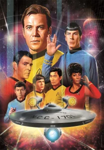 Obrázek k produktu Puzzle Star Trek: Posádka 500 dílků