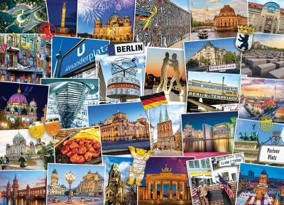 Obrázek k produktu Puzzle Světoběžník - Berlín 1000 dílků