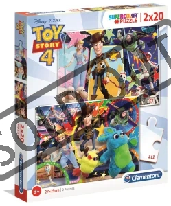 Obrázek k produktu Puzzle Toy Story 4, 2x20 dílků