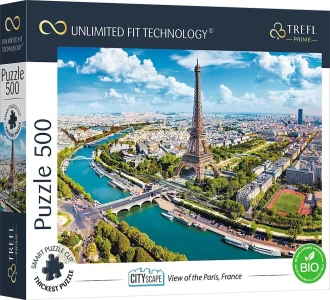 Obrázek k produktu Puzzle UFT Cityscape: Paříž, Francie 500 dílků