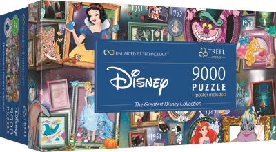 Obrázek k produktu Puzzle UFT Disney: V průběhu let 9000 dílků