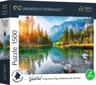 Obrázek k produktu Puzzle UFT Wanderlust: Na úpatí Alp, Jezero Hintersee, Německo 1500 dílků