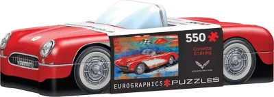 Obrázek k produktu Puzzle v plechové krabičce Corvette 550 dílků