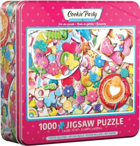 Obrázek k produktu Puzzle v plechové krabičce Sušenková oslava 1000 dílků