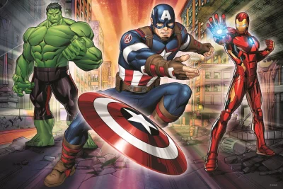 Obrázek k produktu Puzzle Ve světě Avengers MAXI 24 dílků