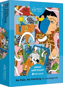 Obrázek k produktu Puzzle UFT Velvet Soft Touch: Žádná bolest, žádné malby 500 dílků