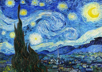 Obrázek k produktu Puzzle Vincent Van Gogh: Hvězdná noc 1000 dílků