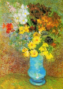 Obrázek k produktu Puzzle Vincent Van Gogh: Váza se sedmikráskami a sasankami 1000 dílků