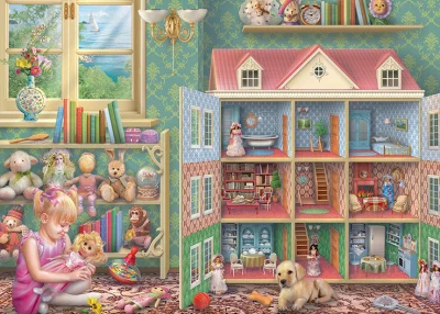Obrázek k produktu Puzzle Vzpomínky na dětství 1000 dílků