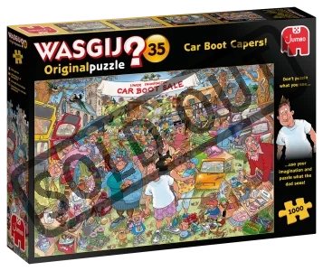Obrázek k produktu Puzzle WASGIJ 35: Bleší trh 1000 dílků