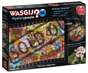 Obrázek k produktu Puzzle WASGIJ Mystery 16: Narozeninové překvapení 1000 dílků