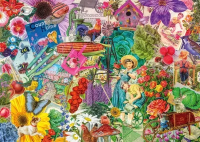Obrázek k produktu Puzzle Zábavné zahradničení 1000 dílků