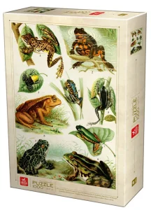 Obrázek k produktu Puzzle Encyklopedie: Žáby 1000 dílků