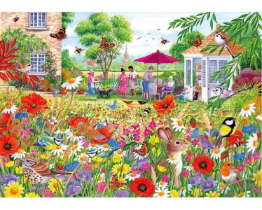 Obrázek k produktu Puzzle Zahrada divokých květin 500 dílků