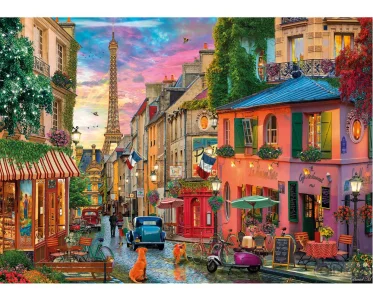 Obrázek k produktu Puzzle Západ slunce nad Paříží 1000 dílků
