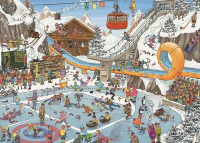 Obrázek k produktu Puzzle JvH Zimní sporty 1000 dílků