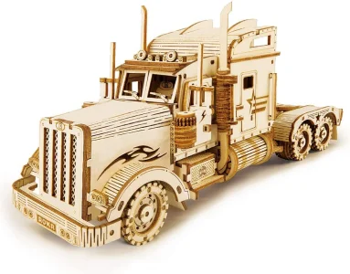 Obrázek k produktu Rokr 3D dřevěné puzzle Heavy Truck 286 dílků