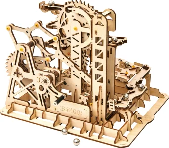 Obrázek k produktu Rokr 3D dřevěné puzzle Kuličková dráha: Climber 233 dílků
