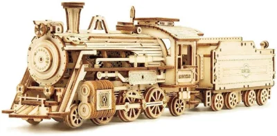 Obrázek k produktu Rokr 3D dřevěné puzzle Prime Steam Express 308 dílků