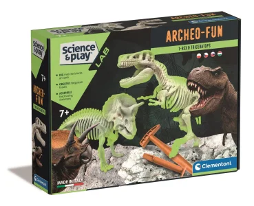Obrázek k produktu Science&Play ArcheoFun: T-Rex + Triceratops