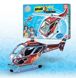 Obrázek k produktu Studio 3D model Záchranářský vrtulník
