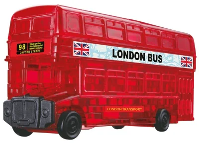Obrázek k produktu 3D Crystal puzzle Londýnský autobus 53 dílků