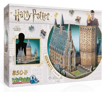 Obrázek k produktu 3D puzzle Harry Potter: Bradavice, Velká síň 850 dílků
