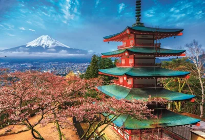 Obrázek k produktu Puzzle Hora Fuji, Japonsko 1500 dílků