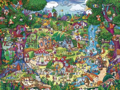 Obrázek k produktu Puzzle Wonderwoods 1500 dílků