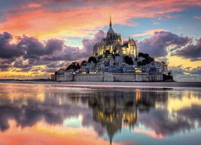 Obrázek k produktu Puzzle Magický Mont Saint-Michel, Francie 1000 dílků
