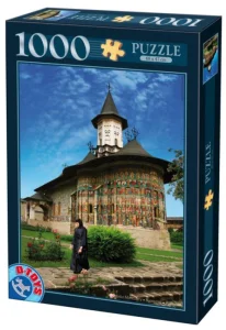 Obrázek k produktu Puzzle Klášter Sucevita, Rumusko 1000 dílků