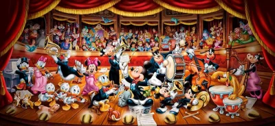 Obrázek k produktu Puzzle Disney orchestr 13200 dílků
