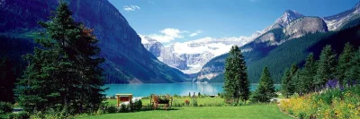 Obrázek k produktu Panoramatické puzzle Jezero Louise, Canadian Rockies 1000 dílků