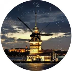 Obrázek k produktu Puzzle hodiny Maiden's Tower, Turecko 570 dílků