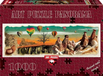 Obrázek k produktu Panoramatické puzzle Nevşehir - koláž 1000 dílků