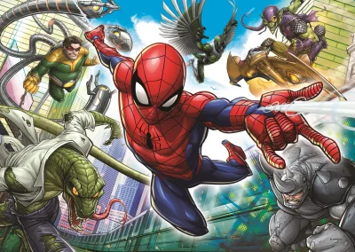 Obrázek k produktu Puzzle Spiderman: Zrozen k hrdinství 200 dílků