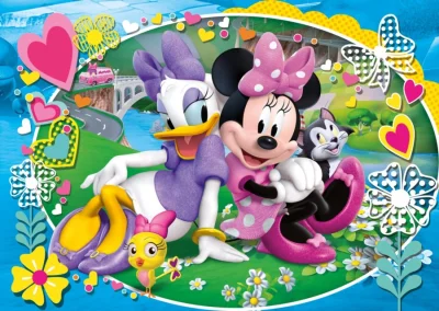 Obrázek k produktu Puzzle Minnie a Daisy: Na výletě MAXI 104 dílků