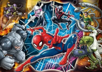 Obrázek k produktu Puzzle Spiderman: Připraveni k boji MAXI 104 dílků