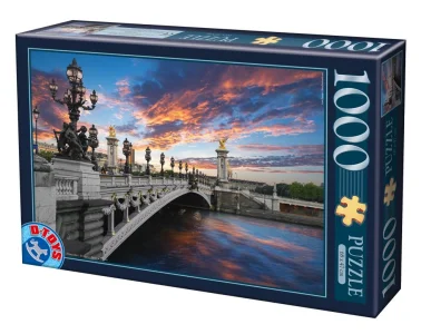 Obrázek k produktu Puzzle Alexandrův most, Paříž 1000 dílků