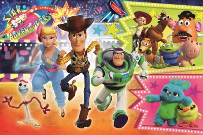 Obrázek k produktu Puzzle Toy Story 4: Příběh hraček MAXI 24 dílků