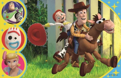 Obrázek k produktu Puzzle Toy Story 4: Woodyho jízda 54 dílků