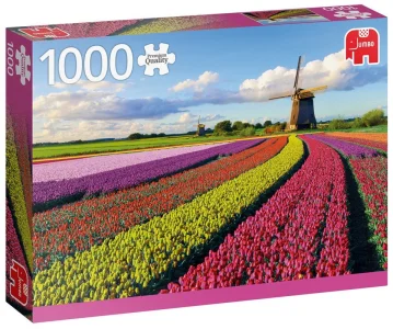 Obrázek k produktu Puzzle Pole tulipánů 1000 dílků