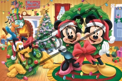Obrázek k produktu Puzzle Vánoce s Mickey Mousem 100 dílků